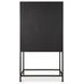 Mako Black 2 Door Bar Cabinet