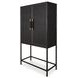 Mako Black 2 Door Bar Cabinet