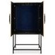 Mako Black 2 Door Bar Cabinet