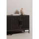 Mako Black 4 Door Sideboard