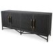 Mako Black 4 Door Sideboard