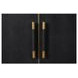 Mako Black 4 Door Sideboard