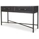 Mako Black Rectangular Console Table