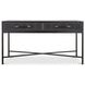 Mako Black Rectangular Console Table