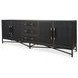 Mako Black 4 Door Large Sideboard