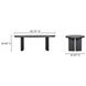 William Black 86" Oval Dining Table
