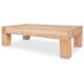 Evander Aged Oak Rectangular Coffee Table