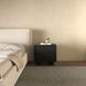 Marcelle Black 2 Drawer Nightstand