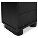 Marcelle Black 2 Drawer Nightstand