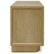 Marcelle White and Brown 2 Drawer Nightstand