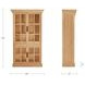 Raymond Natural 4 Glass Door Tall Cabinet