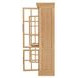 Raymond Natural 4 Glass Door Tall Cabinet