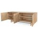 Madison Natural 4 Door Sideboard