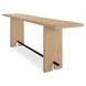 Madison Natural Rectangular Console Table