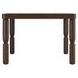 Verge Handcrafted Walnut Extendable Rectangular Dining Table