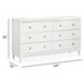 Springhouse Whisper White 6 Drawer Dresser
