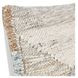 Performance Savanna Gray and Beige Square Accent Pillow