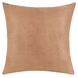 Performance Plateau Sand and Beige Square Accent Pillow