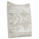 Performance Caravan Gray and Beige Square Accent Pillow