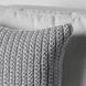 Prism Light Gray Square Accent Pillow