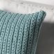 Prism Pool Blue Square Accent Pillow