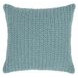Prism Pool Blue Square Accent Pillow