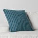 Prism Ocean Blue Square Accent Pillow