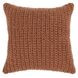 Prism Terra Cotta Square Accent Pillow