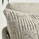 Shades Vico Ivory Square Accent Pillow