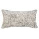 Shades Vico Ivory and Gray Rectangular Accent Pillow