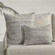 Shades Ford Gray Square Accent Pillow