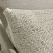 Shades Stella Ivory and Gray Rectangular Accent Pillow
