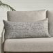 Shades Stella Gray Rectangular Accent Pillow