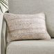 Shades Ford Caramel and Beige Rectangular Accent Pillow