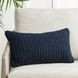 Prism Navy Blue Rectangular Accent Pillow