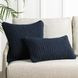 Prism Navy Blue Rectangular Accent Pillow