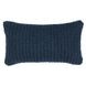 Prism Navy Blue Rectangular Accent Pillow