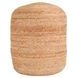 Poufs Madeira Jute Natural Square Accent Pouf