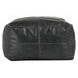 Poufs Leather Dexter Onyx Leather Square Accent Pouf