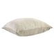 Poufs Maris Ivory and Natural Square Floor Accent Pillow