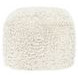 Poufs Carters Ivory Square Accent Pouf