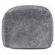Poufs Heirloom Velvet Stone Gray Square Accent Pouf
