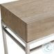 Aventura Marcona 1 Drawer Nightstand with Metal Frame and USB Charging
