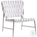 Lido Egret White Outdoor Chair