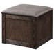 Paxton Beige and Brown 5 Piece Storage Coffee Table with Ottoman