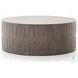Colorado Dark Grey Drum Coffee Table
