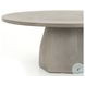 Bowman Grey Concrete Outdoor Coffee Table