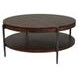 Bengal Hickory Brown Round Occassional Table Set