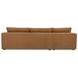 Burrow Ginger Performance Fabric 2 Piece Modular Sleeper Sectional