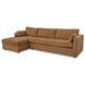 Burrow Ginger Performance Fabric 2 Piece Modular Sleeper Sectional